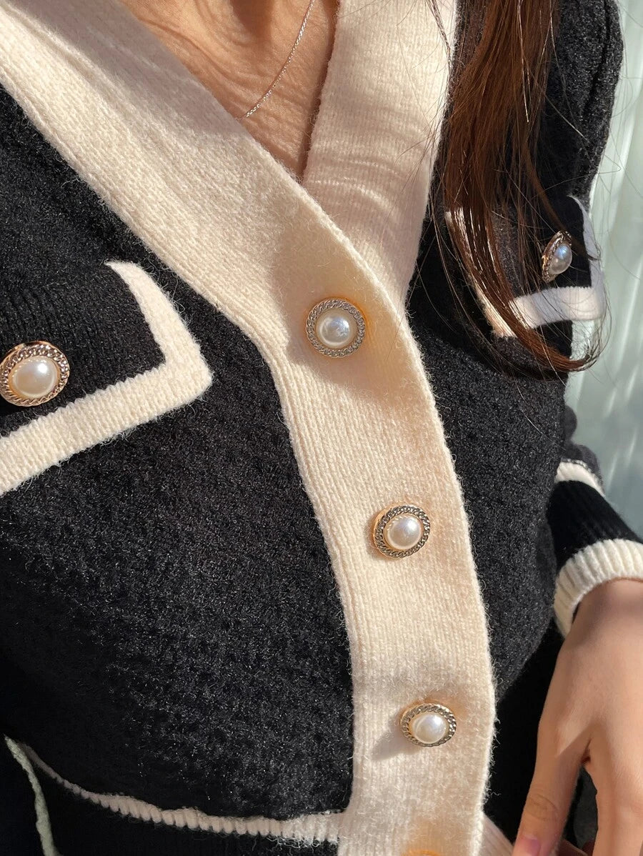 Cardigan casual à manches longues - Floorah