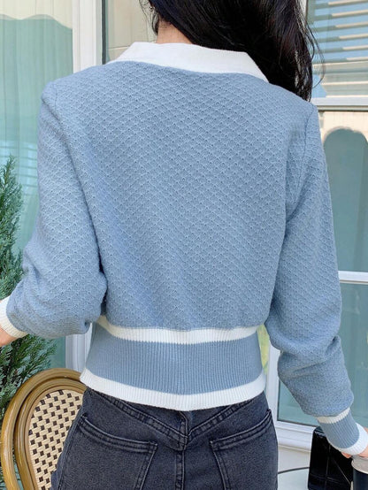 Cardigan casual à manches longues - Floorah