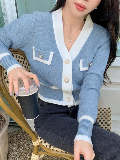 Cardigan casual à manches longues - Floorah