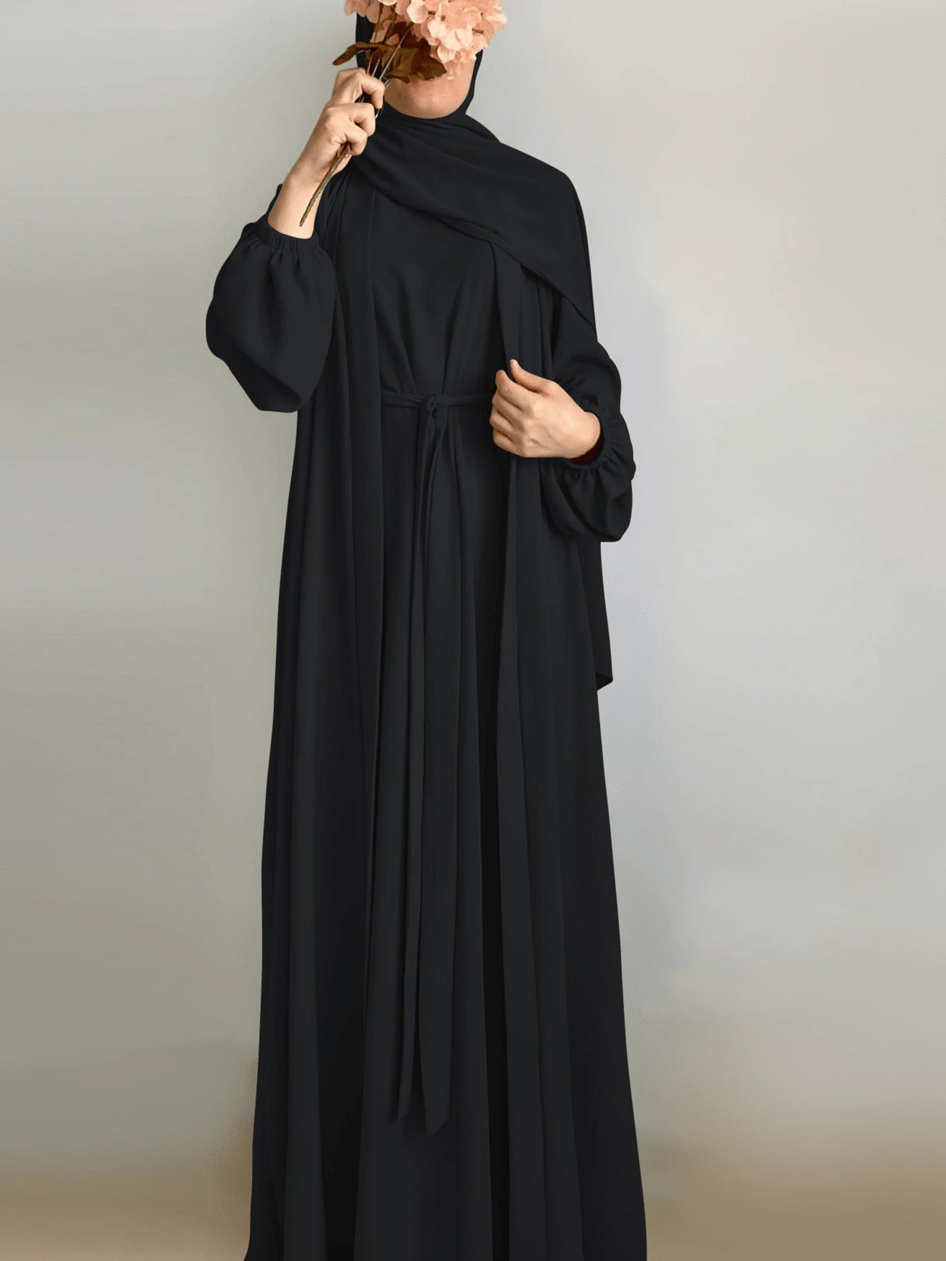 Abaya 2 Pièces Set - Floorah