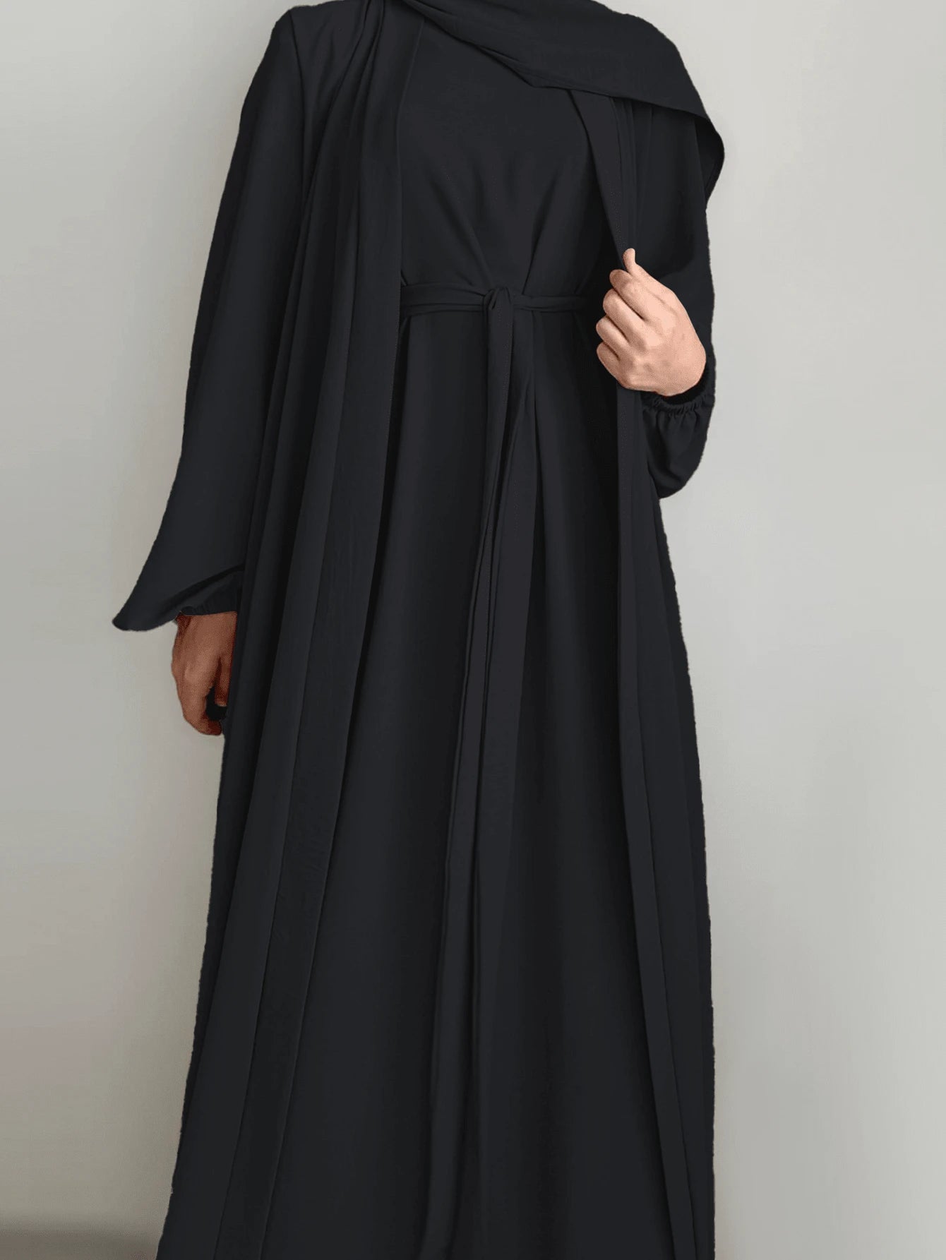 Abaya 2 Pièces Set - Floorah