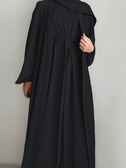 Abaya 2 Pièces Set - Floorah