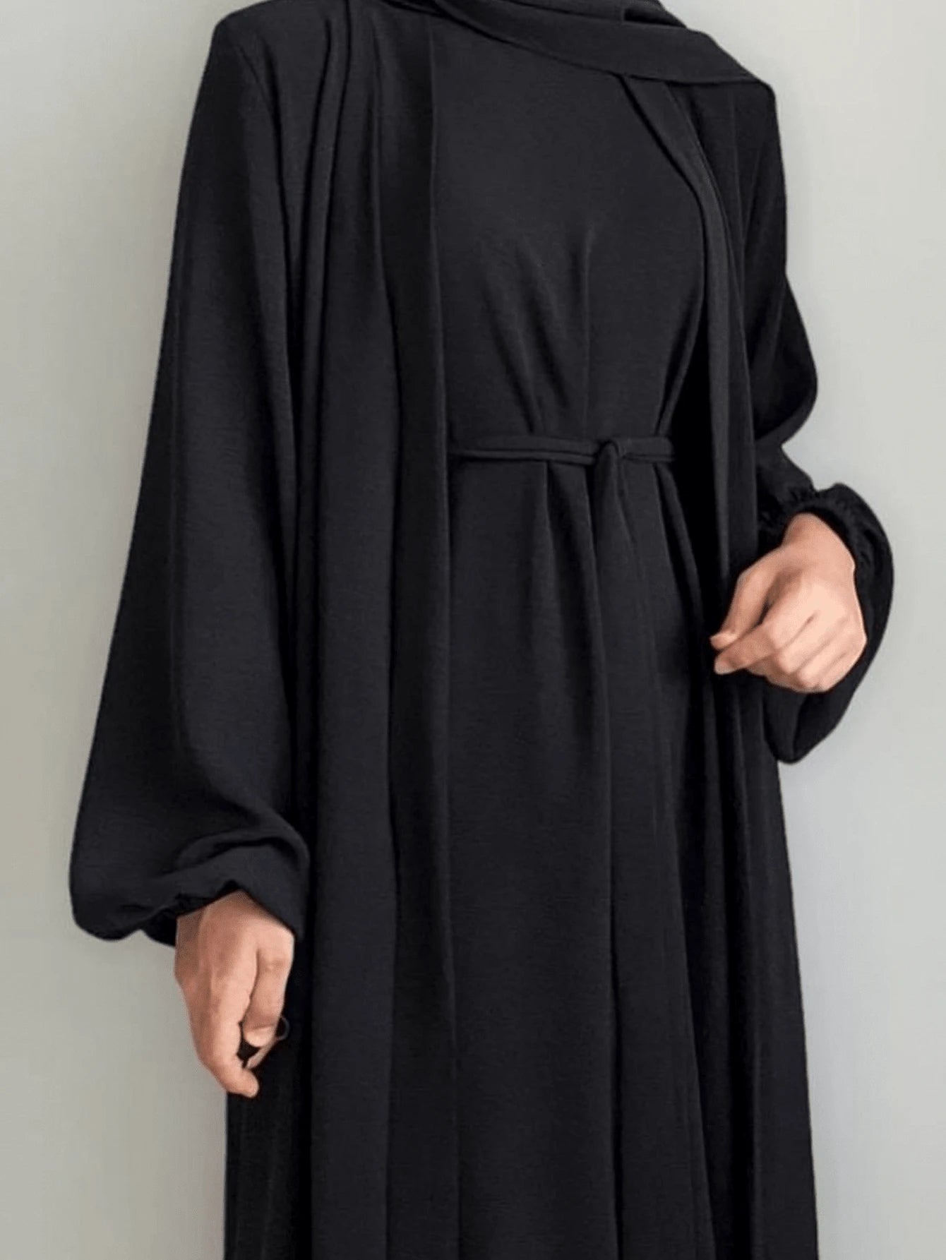 Abaya 2 Pièces Set - Floorah
