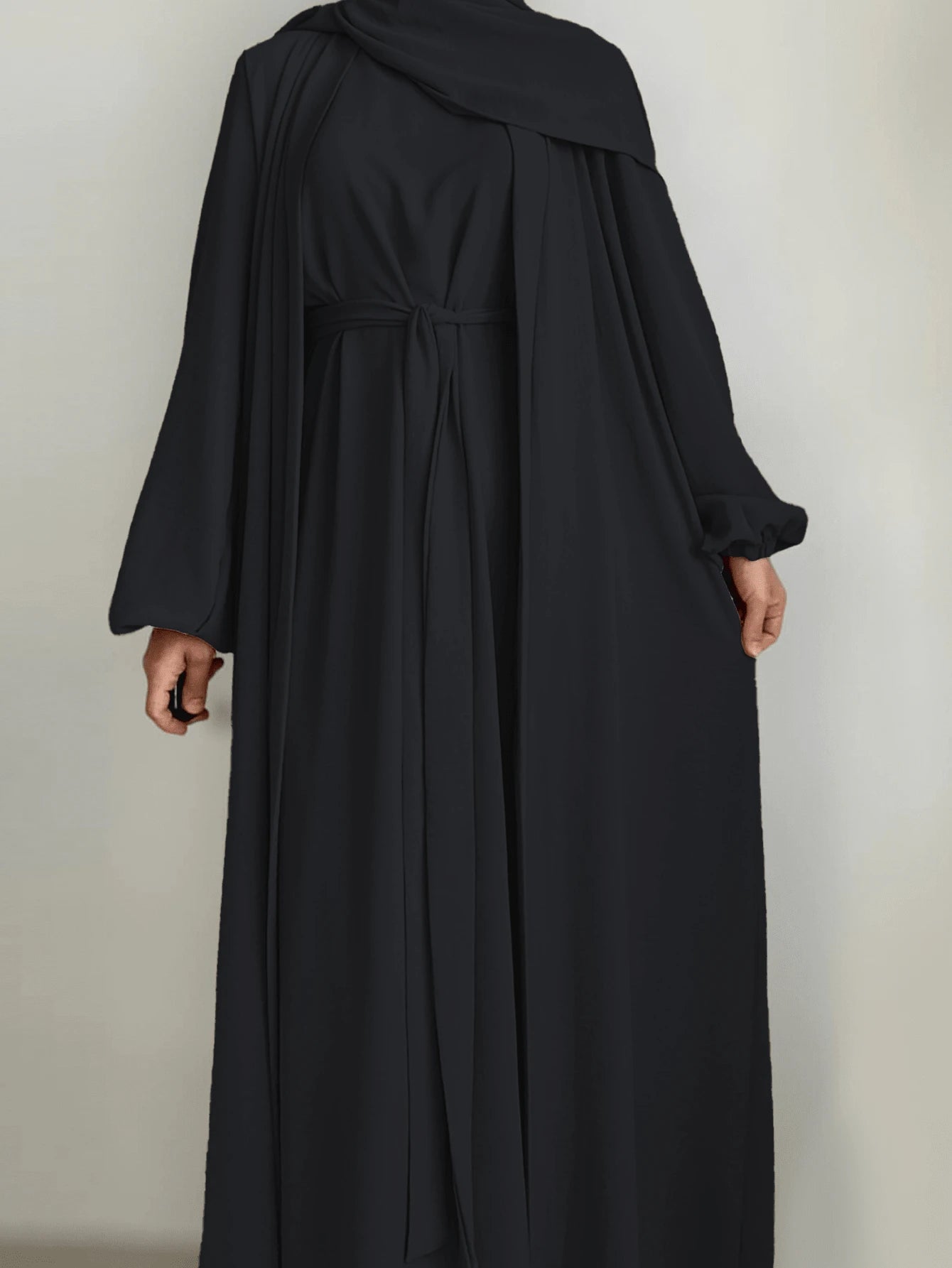 Abaya 2 Pièces Set - Floorah