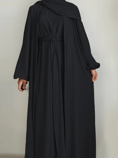 Abaya 2 Pièces Set - Floorah