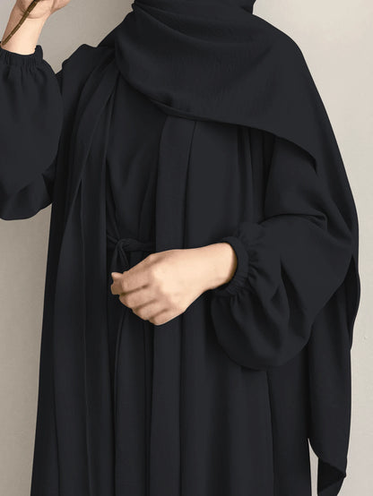 Abaya 2 Pièces Set - Floorah