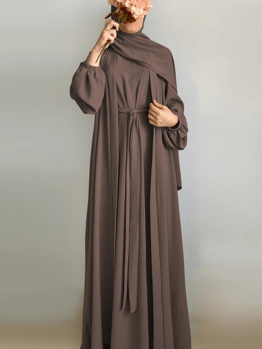Abaya 2 Pièces Set - Floorah
