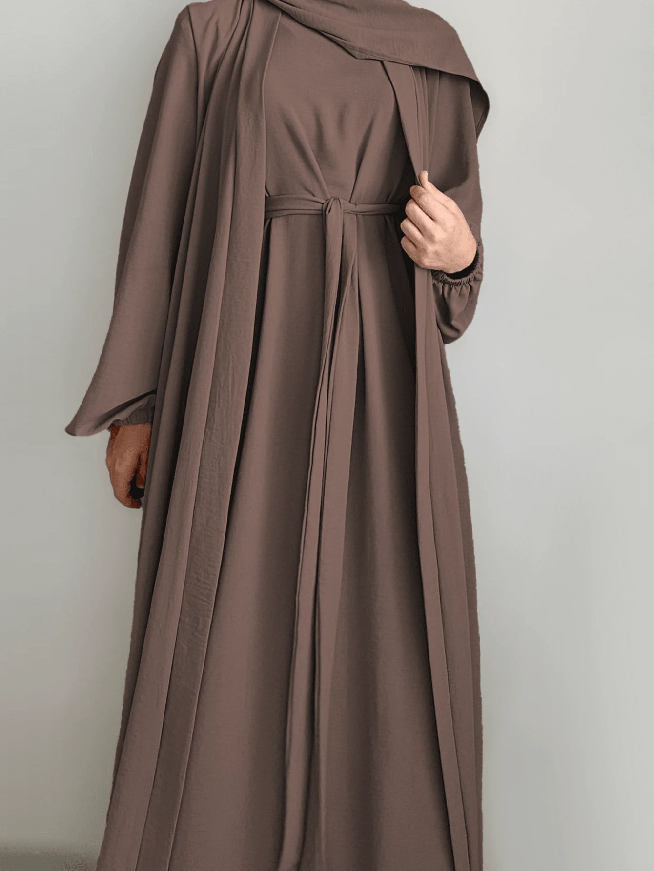 Abaya 2 Pièces Set - Floorah