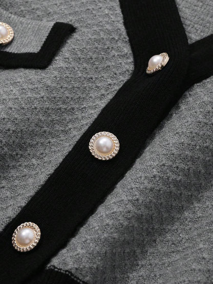 Cardigan casual à manches longues - Floorah