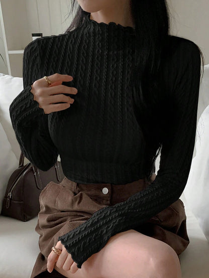 Nouveau Top à col montant - Floorah