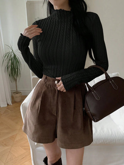 Nouveau Top à col montant - Floorah