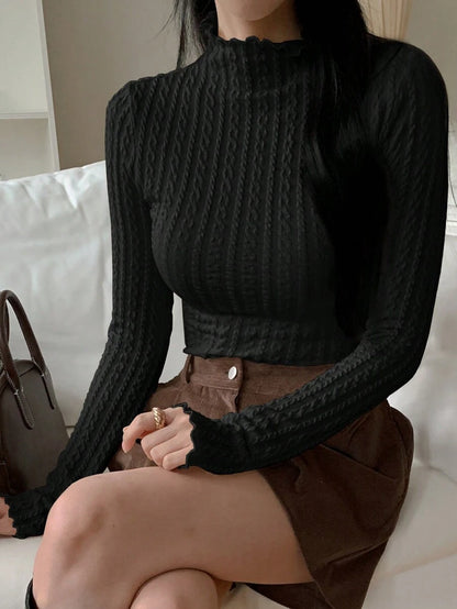 Nouveau Top à col montant - Floorah