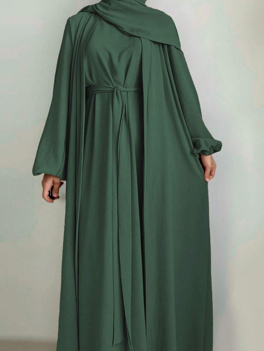 Abaya 2 Pièces Set - Floorah