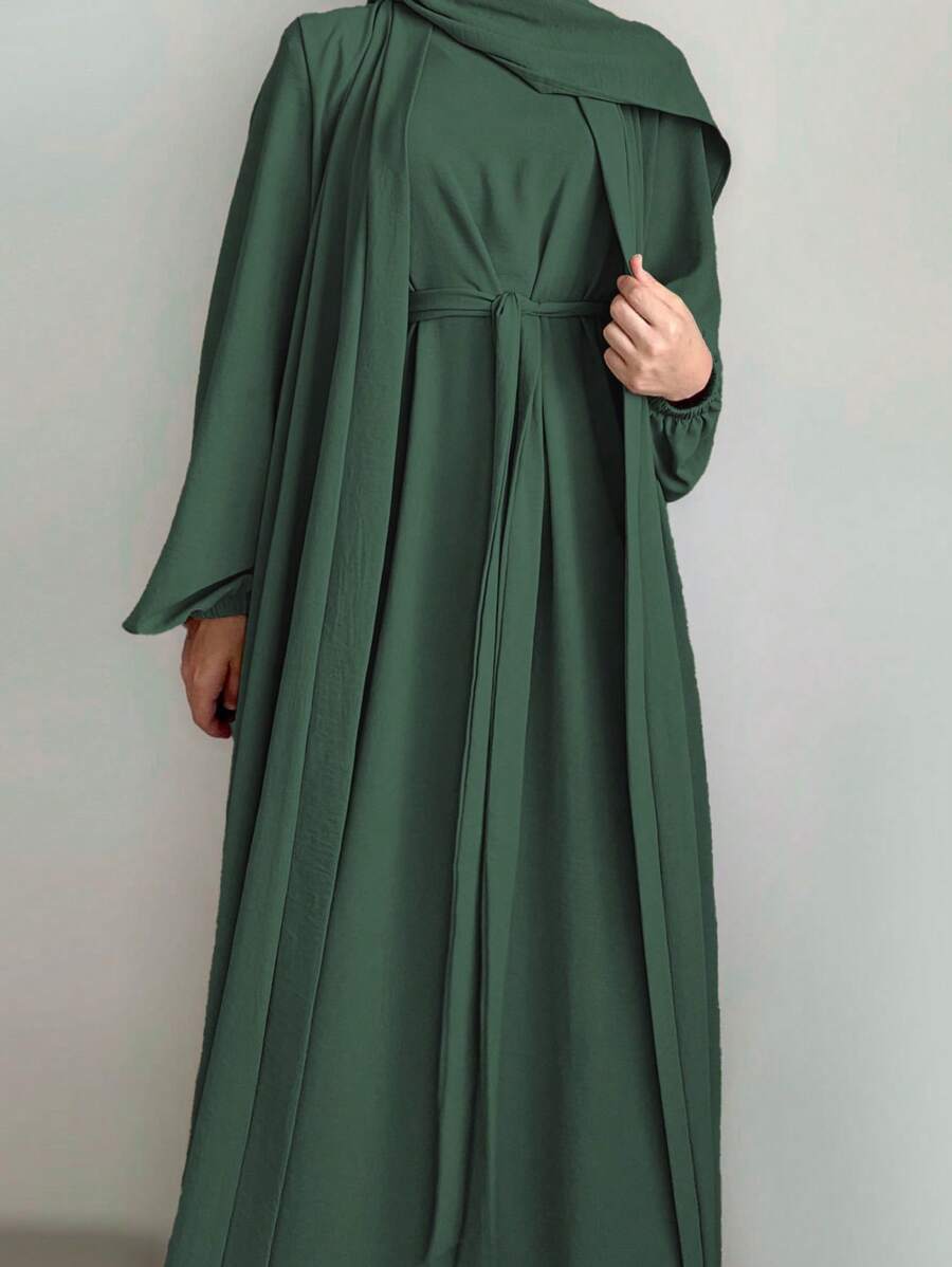 Abaya 2 Pièces Set - Floorah