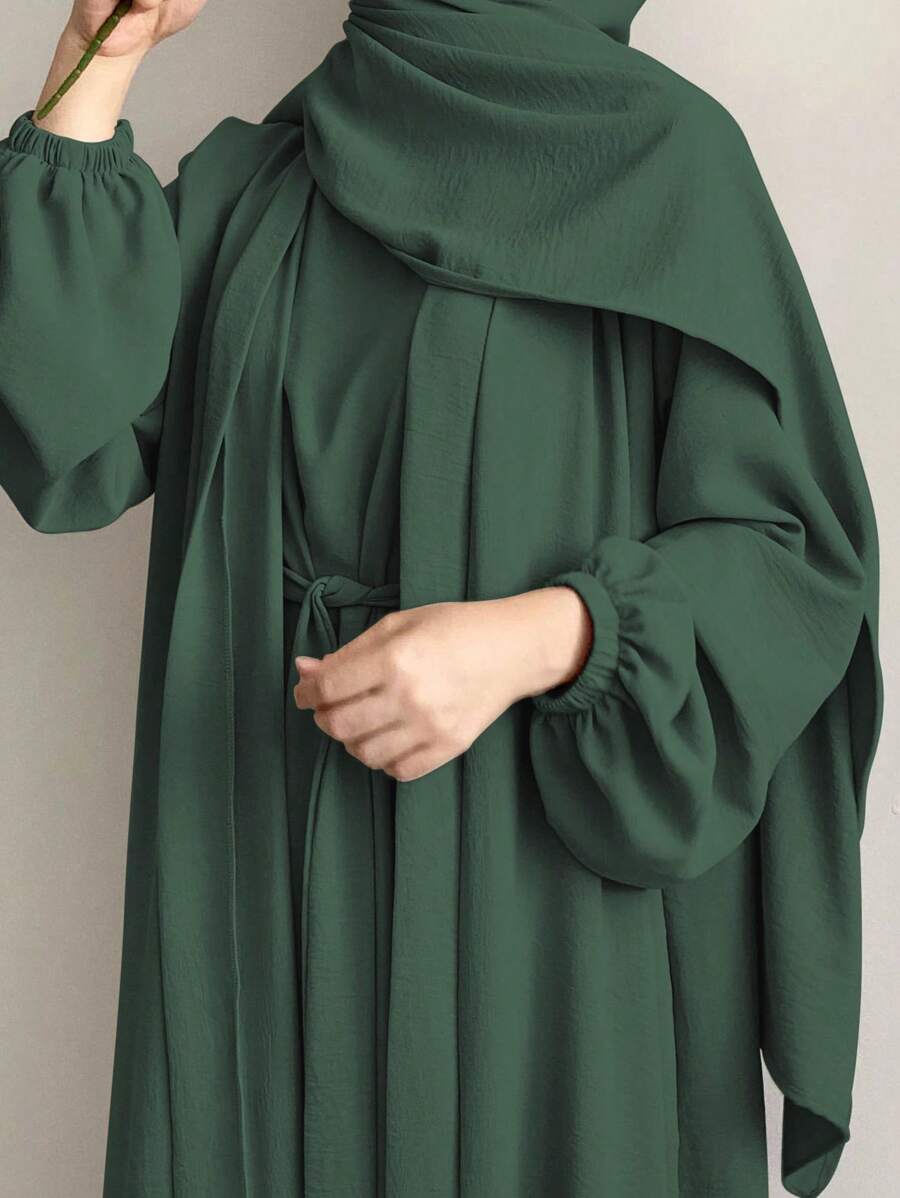 Abaya 2 Pièces Set - Floorah