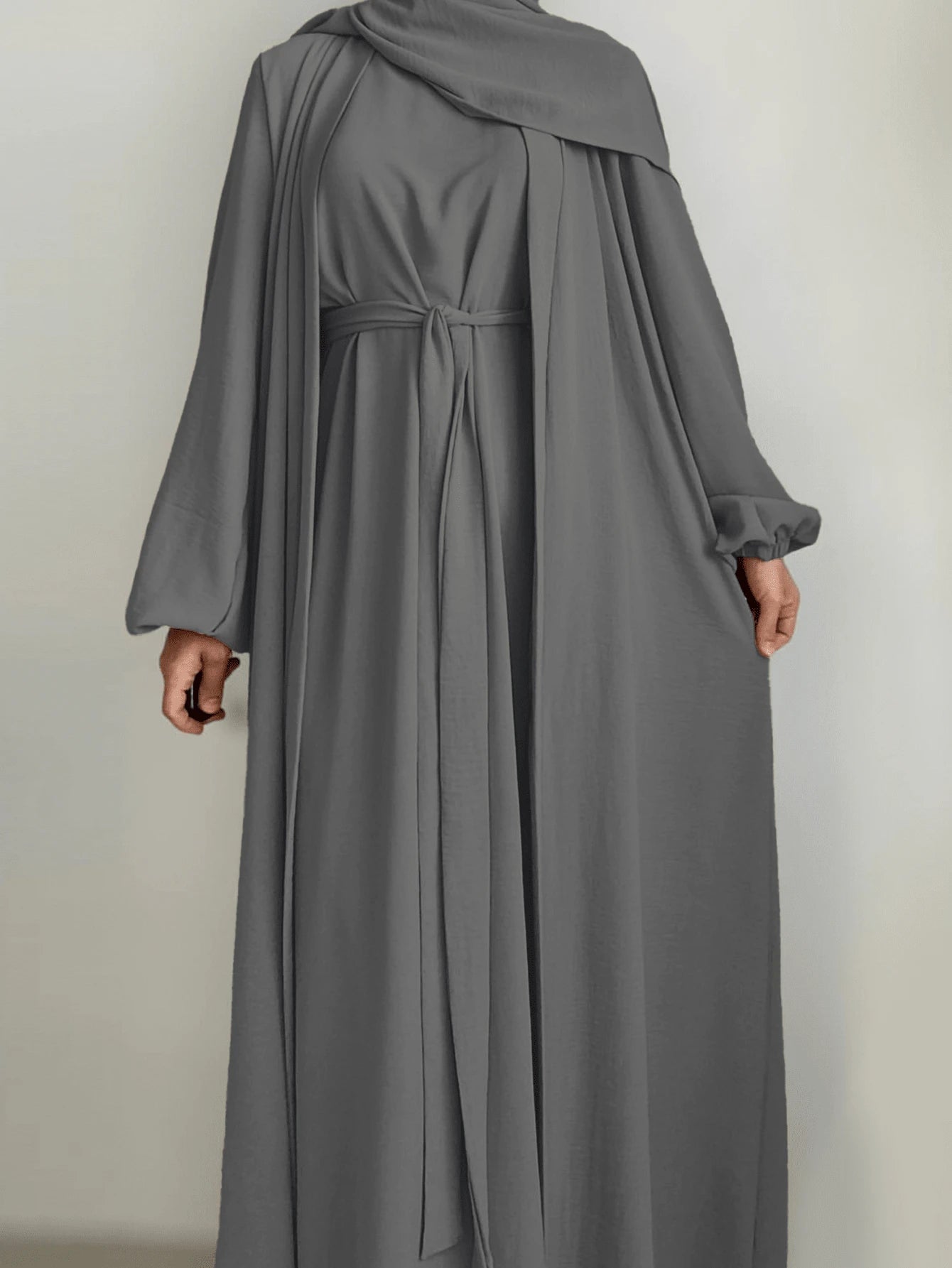 Abaya 2 Pièces Set - Floorah