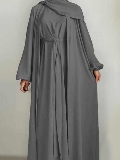 Abaya 2 Pièces Set - Floorah