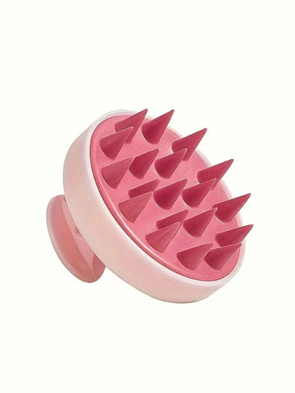 Brosse de massage du cuir chevelu en silicone douce