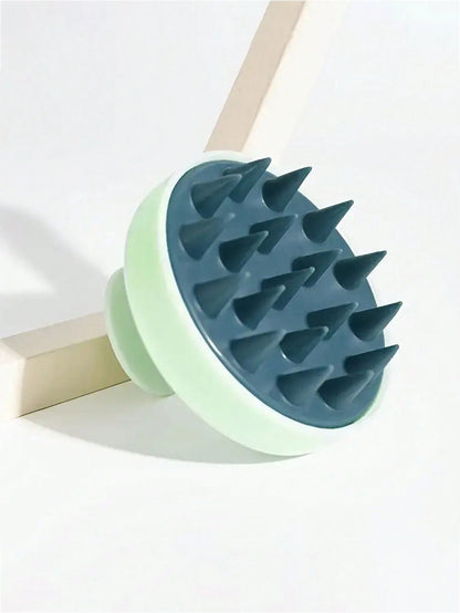 Brosse de massage du cuir chevelu en silicone douce