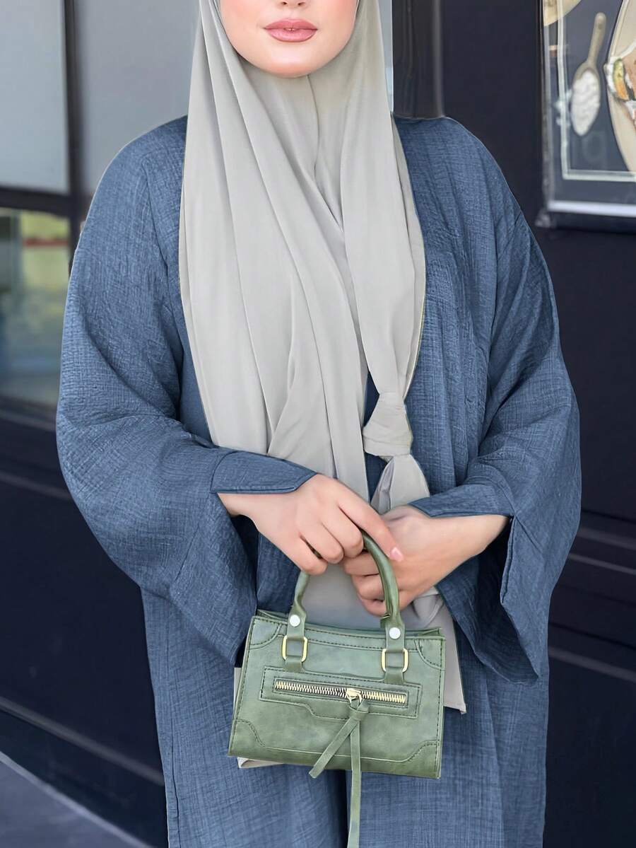 Robe longue ajustée élégante, Kaftan modeste - Floorah