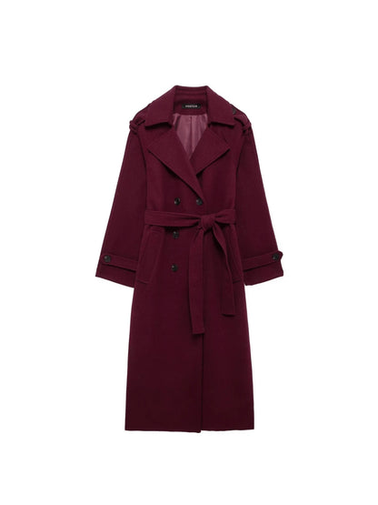 Seelio Nouveau manteau coupe-vent à double boutonnage classique - Floorah