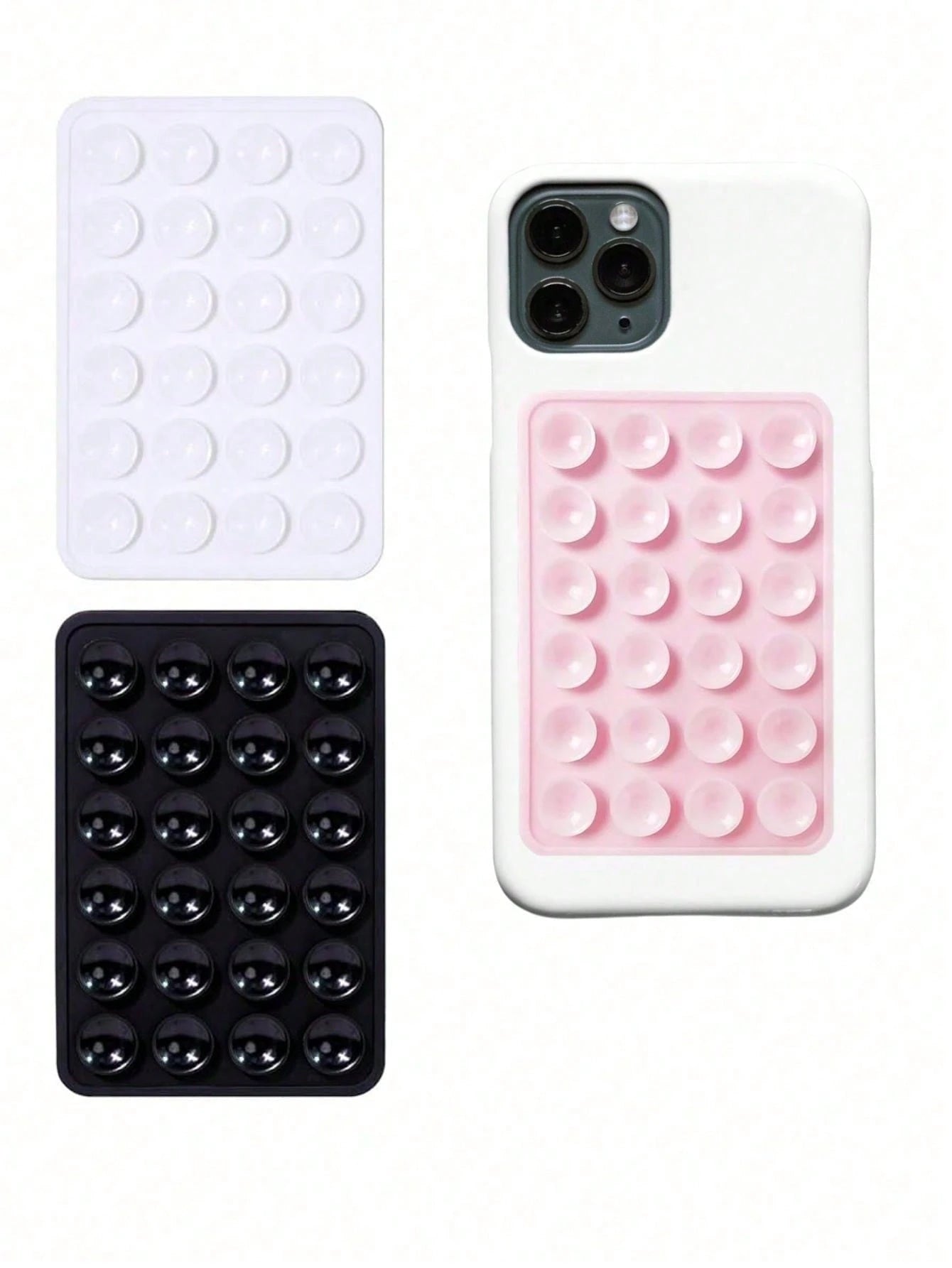 Support pour téléphone avec ventouse en silicone