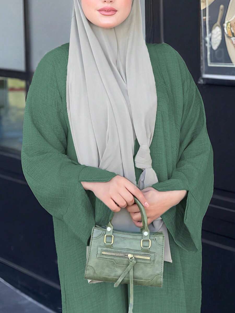 Robe longue ajustée élégante, Kaftan modeste - Floorah