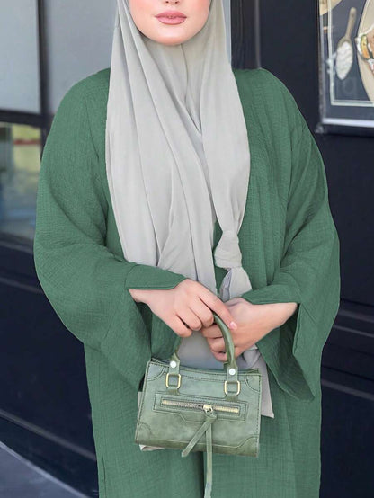 Robe longue ajustée élégante, Kaftan modeste - Floorah