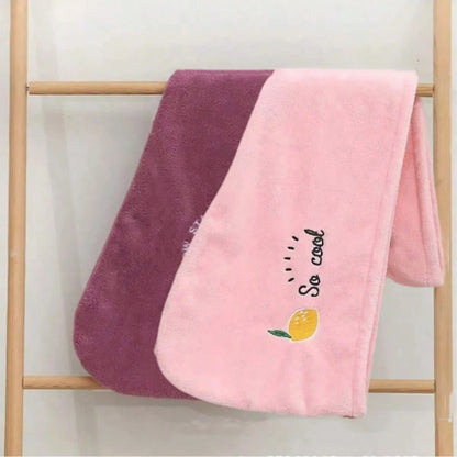 Bonnet de séchage de cheveux style broderie