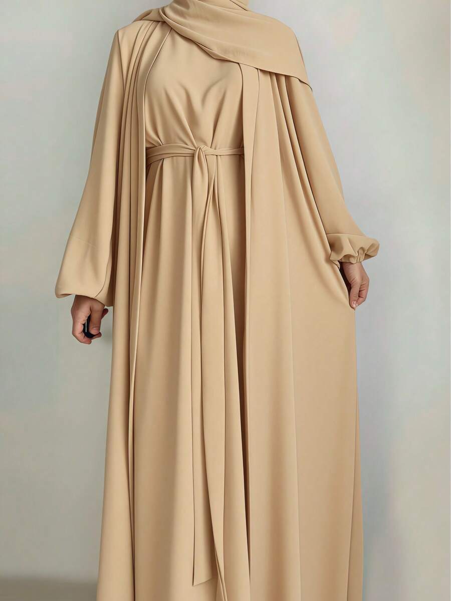 Abaya 2 Pièces Set - Floorah
