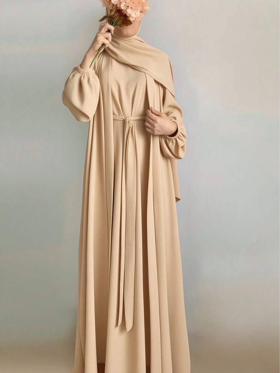 Abaya 2 Pièces Set - Floorah