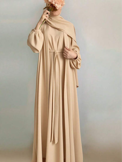 Abaya 2 Pièces Set - Floorah