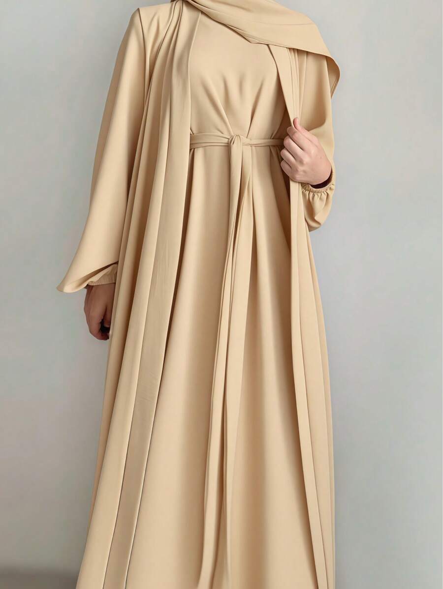 Abaya 2 Pièces Set - Floorah