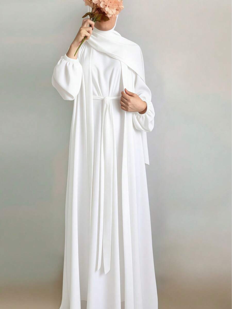Abaya 2 Pièces Set - Floorah