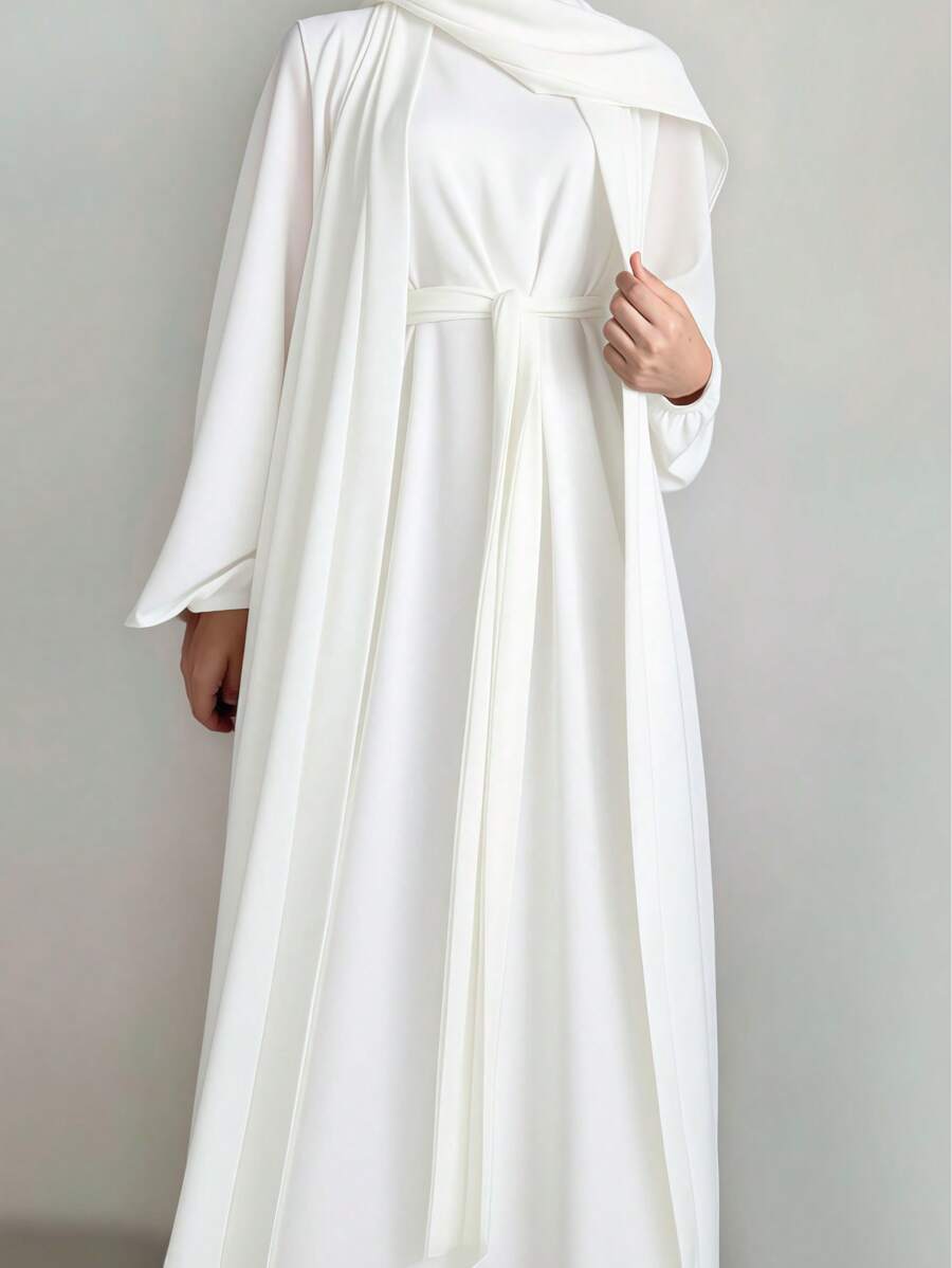 Abaya 2 Pièces Set - Floorah