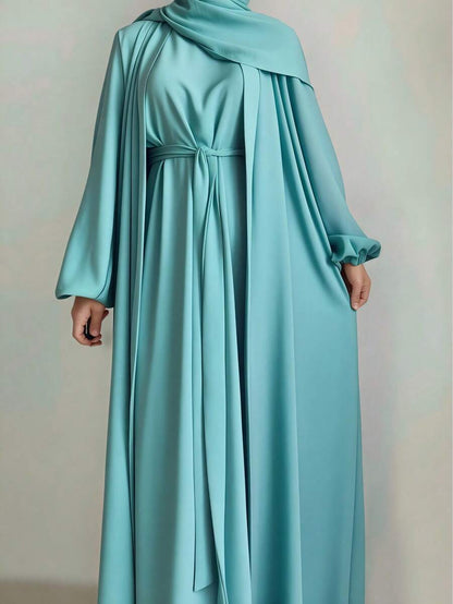 Abaya 2 Pièces Set - Floorah