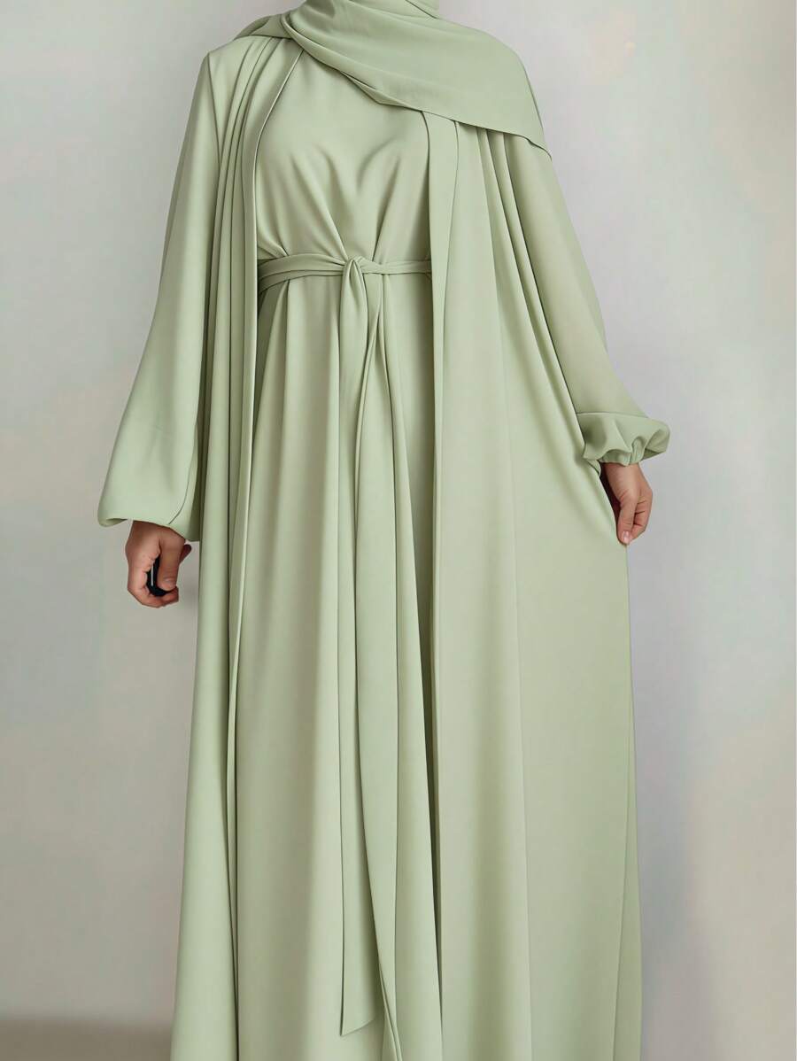 Abaya 2 Pièces Set - Floorah