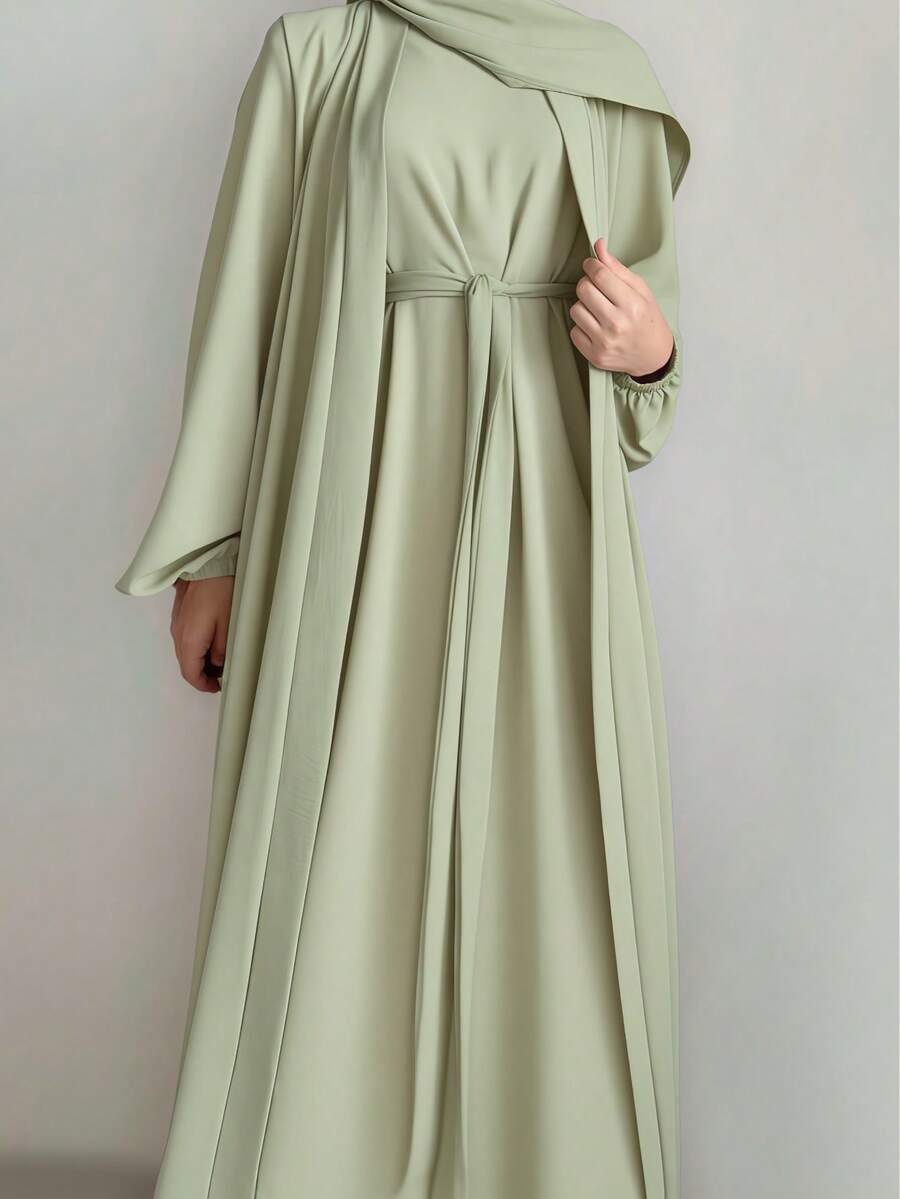 Abaya 2 Pièces Set - Floorah