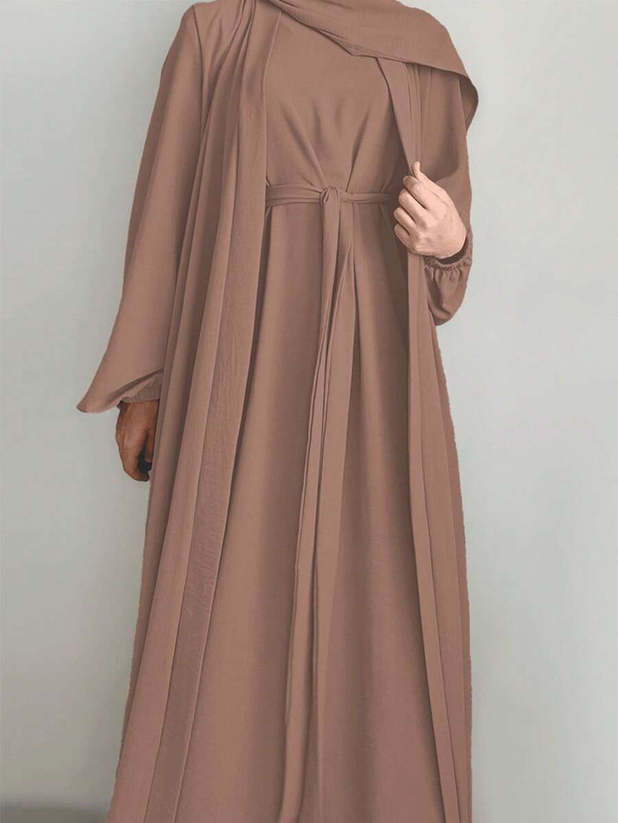 Abaya 2 Pièces Set - Floorah