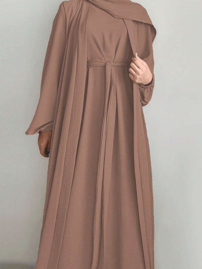 Abaya 2 Pièces Set - Floorah