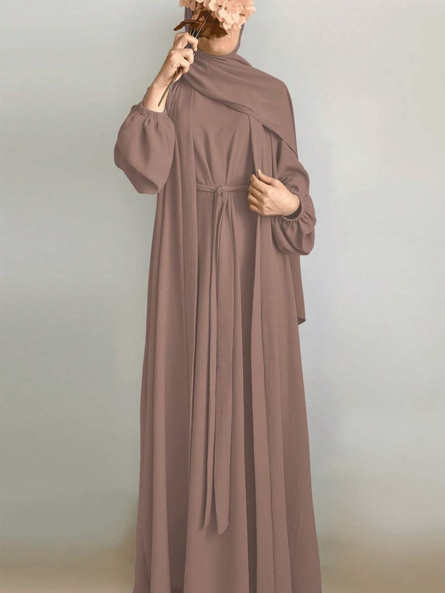 Abaya 2 Pièces Set - Floorah