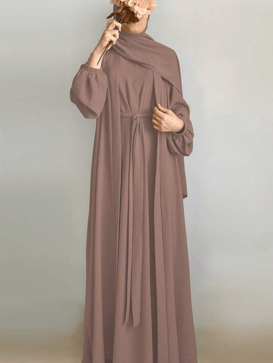 Abaya 2 Pièces Set - Floorah