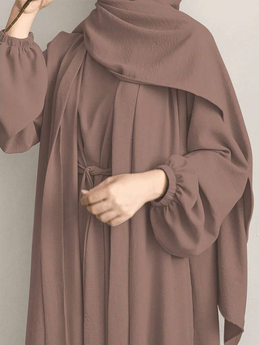 Abaya 2 Pièces Set - Floorah