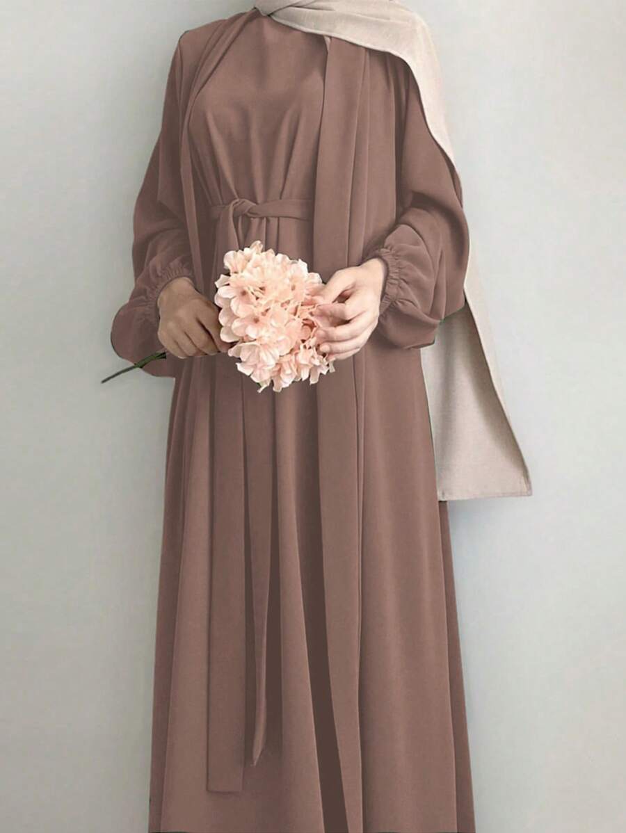 Abaya 2 Pièces Set - Floorah