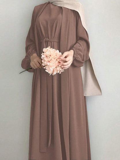 Abaya 2 Pièces Set - Floorah