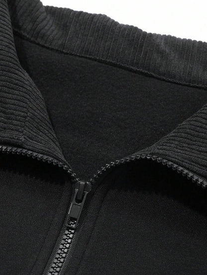 Sweat-shirt à capuche ample doublé thermique - Floorah