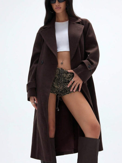 Aveloria Affinna Manteau ample et doux en laine - Floorah