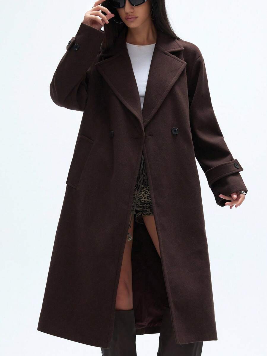 Aveloria Affinna Manteau ample et doux en laine - Floorah