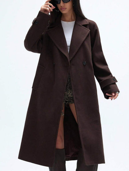 Aveloria Affinna Manteau ample et doux en laine - Floorah