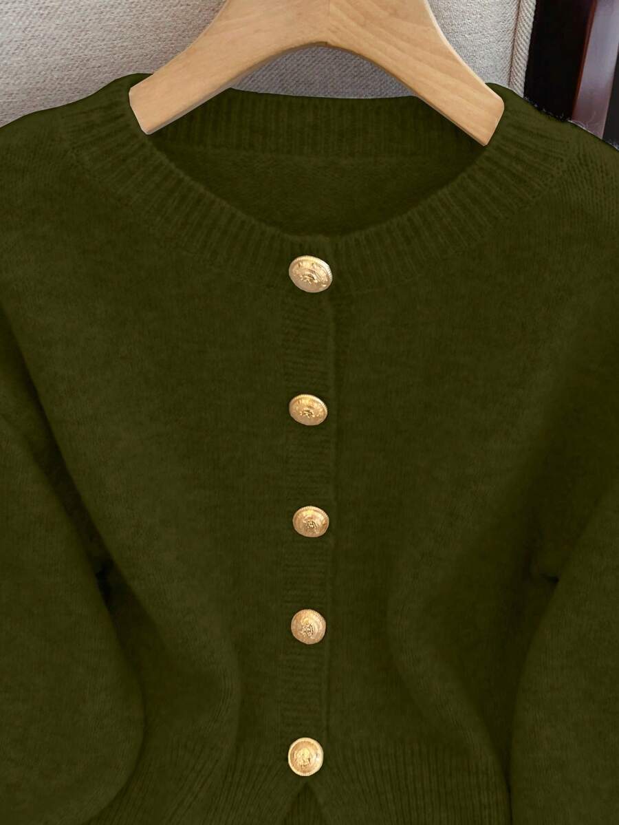 Cardigan minimaliste à boutonnage simple - Floorah